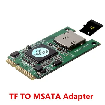 Карта Micro SD TF за mSATA SSD Адаптер mSATA Mini PCI-e SSD за Micro SD TF карта, Конвертор за PC, лаптоп