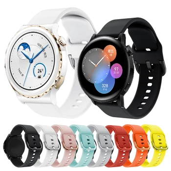 20 мм Силиконови Каишки За Часовници Huawei Watch GT2 GT 3 42 мм Гривна-Маншет GT 2/GT3 Pro 43 мм/За Samsung Galaxy Watch Bands
