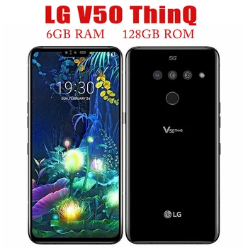 LG V50 V500N/V450PM/V450VM ThinQ 5G LTE NFC Мобилен телефон 6,4 