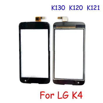 Висококачествен сензорен екран за LG K4 K130 K120 K121 Подмяна на стъклен панел на резервни Части
