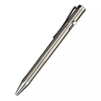 Преносима химикалка химикалка от титанова сплав, за Тази писалка е Инструмент за пътуване на открито, Офис подарък