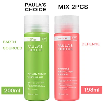 Paul ' s Choice Defense Овлажняващ Почистващо Средство От Гела До Крем Moisturizing Smoothing за Почистване на Гел За Измиване на лицето-Дълбоко Почистване За всички типове кожа