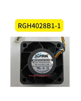 Нов охлаждащ вентилатор RGH4028B1-1 12V 2.0 A с 4 жици, размер 4028