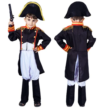 Детски костюм на Наполеон за Cosplay на Хелоуин за момичета, дрехи принц, Подарък за Ден за защита на децата, Екипировки за партита