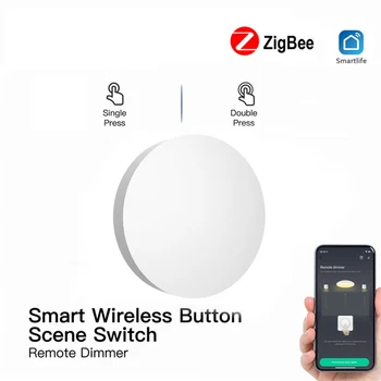 Зиг bee Smart Копче на Ключа сцена за автоматично свързване на сцената Приложение за дистанционно управление на Интелектуалния ключа за лампата Уреди Smart Control