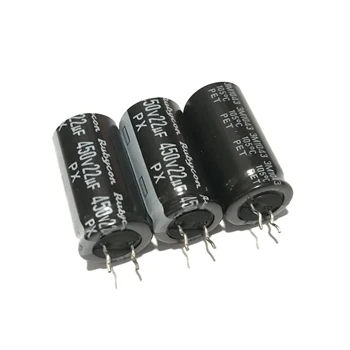10ШТ 450V22UF PX 12.5X20 RUBYCON Дълъг живот е Абсолютно Нов Електролитни кондензатори с ниско съпротивление 450PX22MEFC12.5X20