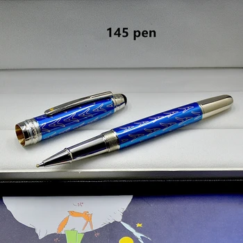 луксозна 145 Синя химикалка писалка MB Roller/писалка, канцеларски материали, модерен химикалки за подарък за рожден ден