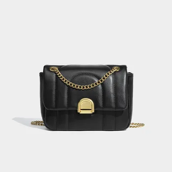 XZAN Модни чанти от изкуствена кожа, чанти през рамо с веригата на Голям капацитет, многофункционални Темпераментни дамски чанти през рамо