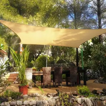 Къмпинг, градина, двор, Навес, защита от слънцето, Ветроходство тента, Солнцезащитная водоустойчив плат, Голяма за външен навес