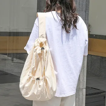 Леки раници на съвсем малък за жени, Естетичен Женски раница от найлонов плат, лека студентски чанта, Пътна женствена чанта