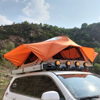 BNM Благородна новоприбывшая автомобили палатка с твърд покрив на покрива внедорожное на превозното средство в продължение на 2-3 човека автомобилна палатка с мека черупка на покрива