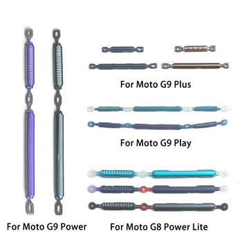 2 Бр. За Motorola Moto G7 G8 G9 Play Plus G9 Power G8 Power Lite Корпус Бутон За Включване Изключване Звука На Входящи Странични Ключови Детайли