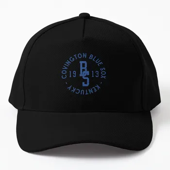 Класическа тениска Covington Blue Сокс Federal League Baseball, бейзболна шапка, шапка господин, мъжки дизайнерски мъжка шапка, дамски