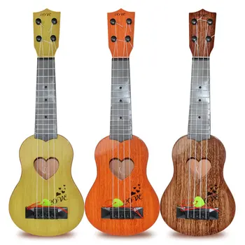 Детска играчка Китара За начинаещи, Класическа ukulele, модул за Обучение музикален инструмент, Играчка за деца, Забавен Струнен музикален инструмент