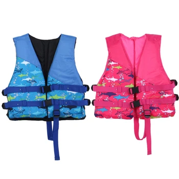 Детска жилетка, надуваеми жилетки за плувци, спасителна жилетка, за деца 5-10 години за водни ски, каране на лодка, каране на сърф, ветроходство