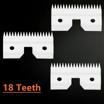 Сменное Нож за Груба подстригване на домашни любимци с 18 Зъбите За керамични ръб на Slavi, Oster A5, Oster Fast Feed и Walh KM Series