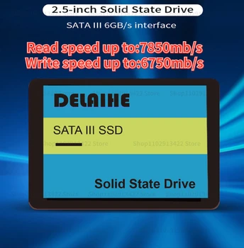 Оригинален SSD 4 TB И 2 TB 1 TB SATA SSD Високоскоростен Твърд Диск Вътрешен SSD M. 2 Интерфейс SATA Твърд Диск за Десктоп, лаптоп PS5