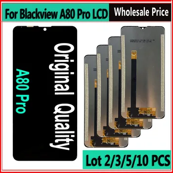 Продажба на едро, 2/3/5/10 бр./лот, LCD дисплей за Blackview Pro A80, оригинални touchscreen, дигитайзер в събирането на