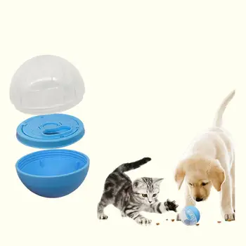 Хранителни топки за домашни кучета с Регулируема Защита от Течове, Захранващи Лакомство с бавен сервиране, Образователна играчка на Iq Training