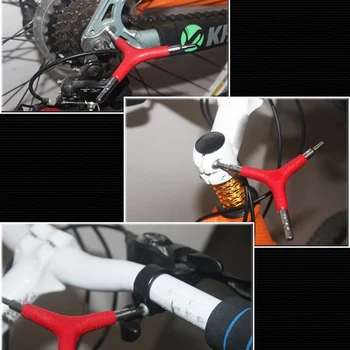 Y-Образна Велосипеден Шестостенния Ключ Вътрешна Шестостенни Ключове 4 mm 5 mm 6 mm МТБ Пътен под Наем Инструмент За Ремонт на Колоезденето