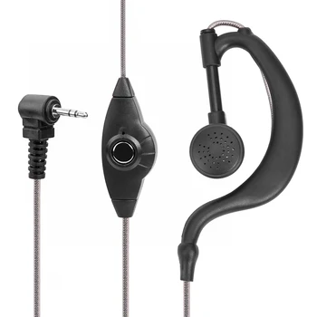 2,5 мм Штекерная слушалки за преносими радиостанции Мултифункционални слушалки за преносими радиостанции G-образна форма, аксесоари за гарантиране на поверителността на слушалки за Motorola Radio