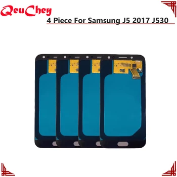 4 Бр. OLED дисплей За Samsung Galaxy J5 2017 J530 J530F SM-J530F LCD дисплей с Цифров Преобразувател едно Докосване на екрана В Събирането на