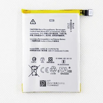 3430 mah 13.20 Wh G013C-B Go13C-B C1 Взаимозаменяеми Батерия за телефон HTC Google Pixel 3 XL 3XL Батерии + Инструменти за ремонт