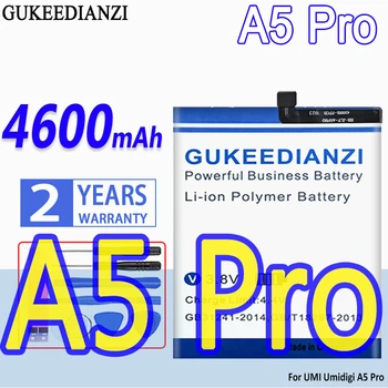 Батерия GUKEEDIANZI голям капацитет 4600 mah за UMI Umidigi A5 Pro A5Pro