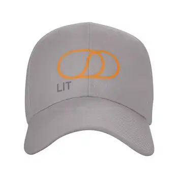 Ежедневни деним шапка с логото на Lit Motors, Вязаная капачка, бейзболна шапка