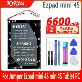Батерия KiKiss капацитет 6600 mah 100% нов за батериите tablet PC Jumper Ezpad mini 4S mini4S