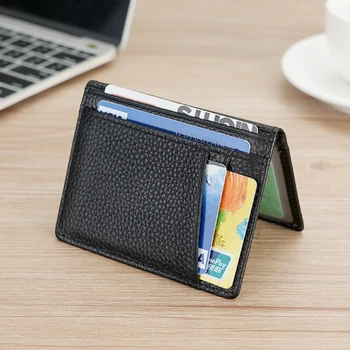 Джоб На Чантата Притежател На Шофьорска Книжка IDcard Holder Card Case Чантата За Преносим Тънък Малък Супер Мек Портфейл За Мъже