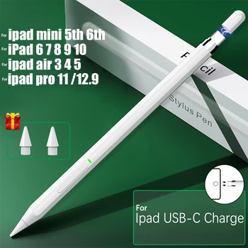 Зареждане с помощта на Ipad Молив За Apple Pencil 2 1 Стилус за iPad Pro 11 12,9 Air 4 5 7 8 9 10th Mini 5 6 Аксесоари Bluetooth
