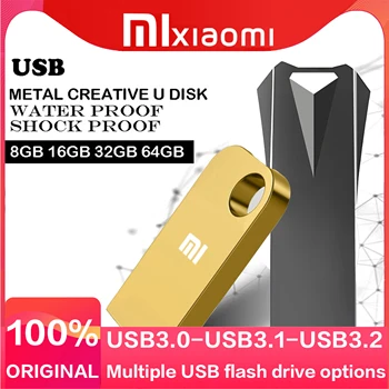 XIAOMI USB 3.0 Високоскоростна флаш-памет с Голям капацитет от 2 TB 1 TB 512 GB Метална U-диск Memoria Cel USB устройство за Телефон/PC/на Колата/на телевизора