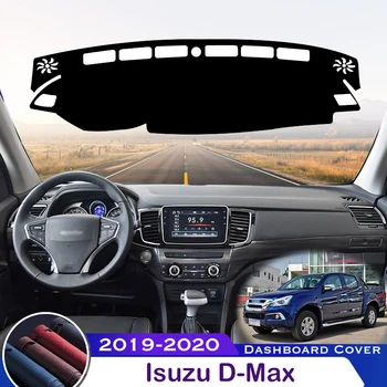 За Isuzu D-Max 2019-2020 Покриване на арматурното табло на автомобила, Избегающая за осветление на Таблото платформа, Маса, предпазна подложка за арматурното табло, Аксесоари за килими