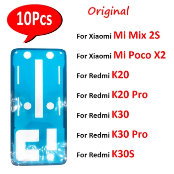 10 бр., Оригинален стикер на задния капак на отделението за батерията, тиксо, водоустойчив За Xiaomi Pooc X2 Mix 2S/Redmi K30S K20 30 Pro