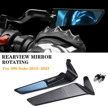 За 390 Duke 2013 2014 2015 2016 2017 2018 2019 2020 2021 2022 2023 Огледалото за обратно виждане, за мотоциклет, регулируеми на 360 ° Огледала за обратно виждане