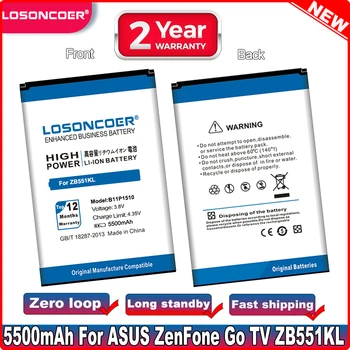 LOSONCOER 5500 mah B11P1510/C11P1510 Батерия За ASUS ZenFone Go TV ZB551KL X013DB Батерия за вашия мобилен телефон