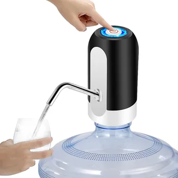 Акумулаторна Помпа опаковка за вода с Обем 5 Литра, Безжичен Електрически Преносим USB Зареждане, Автоматичен Диспенсер за питейна мини-вода