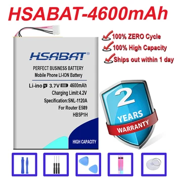HSABAT висок клас марка, най-новият батерия 4600 mah HB5P1H за рутер Huawei E589 R210 E5776s E5776S-22/32/501/601/860/922 FDD на Батерията