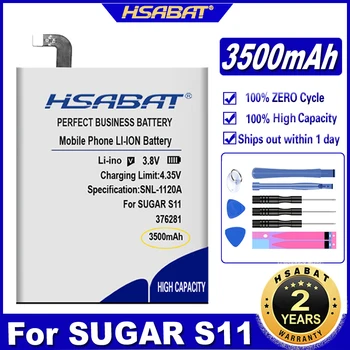 Батерия HSABAT 376281 3500 mah батерии за SUGAR S11