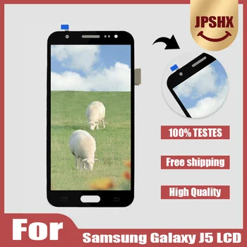 LCD дисплей За Samsung Galaxy J5 2015 J500 Дисплей със Сензорен екран J500F J500FN J500M J500H Дигитайзер В Събирането на Смяна Ремонт Телефон