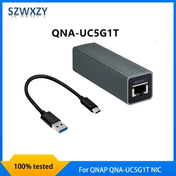 Нов оригинален мрежов конвертор QNAP QNA-UC5G1T 5G NIC USB Type-C 100% тествана бърза доставка
