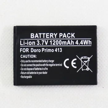 Батерия за телефона 1200 mah 3,7 В, за DORO PRIMO 413 нова батерия
