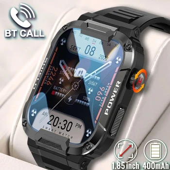 2023 Нови Мъжки Улични Умен часовник Bluetooth Talk AI, Гласов асистент, Компас, IP68, Водоустойчиви Спортни Умни часовници за Android и iOS