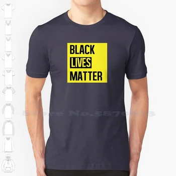 Черни тениски с логото на марката Lives Matter Високо качество, модерен тениска 2023, Нова графична тениска
