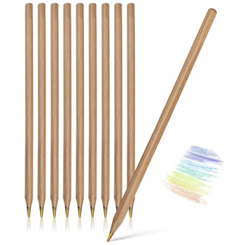 10 бр., детски цветни моливи за рисуване, аксесоари за деца, студенти
