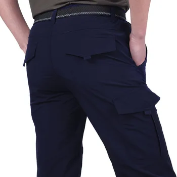 Градските военни тактически панталони, Мъжки Армейските панталони-карго, непромокаеми панталони с много джобове, Всекидневни тренировъчен анцуг, дрехи за туризъм