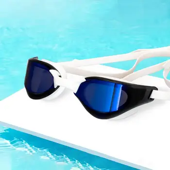 Модни очила за плуване, слънчеви очила за плуване с добро запечатване, Ергономичен дизайн, Анти-UV, Състезателни очила за плуване, фарове за очила за плуване
