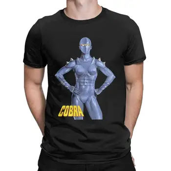 Armaroid Space Adventure Cobra Тениски Мъжки Аниме Новост Памучен Тениска С Кръгло Деколте и Къс ръкав Тениска Нов Прием на Дрехи