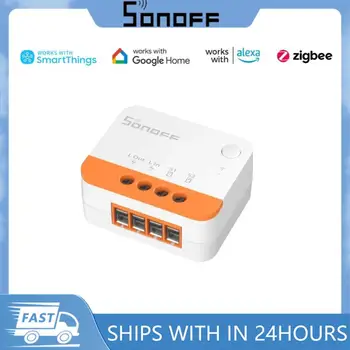 SONOFF ZigBee MINI-L2 САМ Smart Switch Не се Изисква Неутрален проводник Модул за автоматизация на Умен Дом За Alice Алекса Google Home